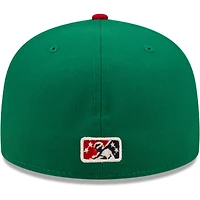 Men's New Era Green/Red Los Quesos Frisco Copa De La Diversion 59FIFTY Fitted Hat
