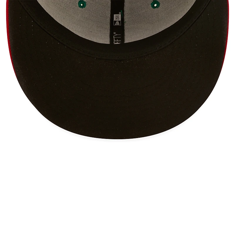 Men's New Era Green/Red Los Quesos Frisco Copa De La Diversion 59FIFTY Fitted Hat