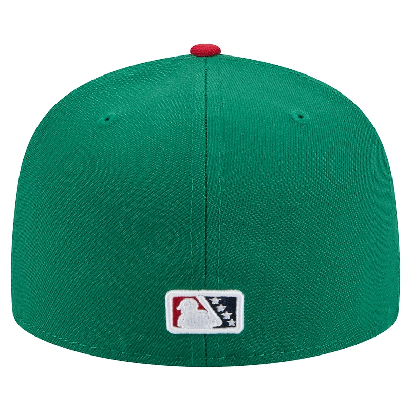 Men's New Era Green Frisco RoughRiders Copa de la Diversión 59FIFTY Fitted Hat
