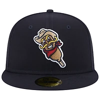 Casquette ajustée 59FIFTY Frisco RoughRiders Theme Nights Corny Dogs New Era bleu marine pour homme