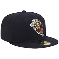 Casquette ajustée 59FIFTY Frisco RoughRiders Theme Nights Corny Dogs New Era bleu marine pour homme