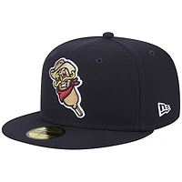 Casquette ajustée 59FIFTY Frisco RoughRiders Theme Nights Corny Dogs New Era bleu marine pour homme
