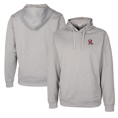 Sweat à capuche unisexe Cutter & Buck Gray Frisco RoughRiders Clique Lift Eco Performance