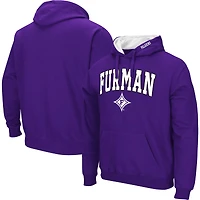 Men's Colosseum  Purple Furman Paladins Arch & Logo Hoodie