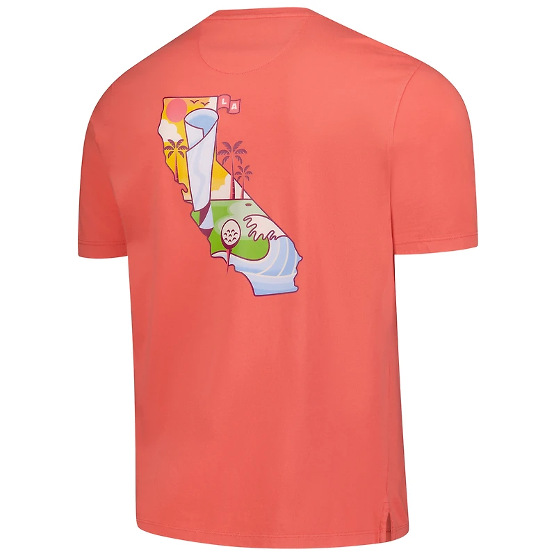 Men's Ahead  Orange Genesis Invitational Chapman T-Shirt