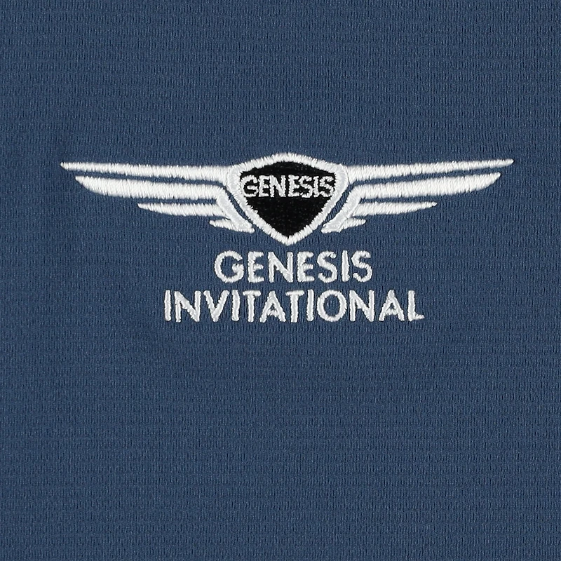 Gilet en tricot ottoman Genesis Invitational denim FootJoy pour homme