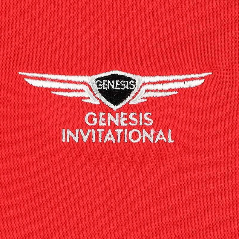 Polo Nike Genesis Invitational Performance Victory Solid rouge pour homme