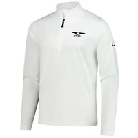 Men's Nike  White Genesis Invitational Performance Victory Half-Zip Pullover