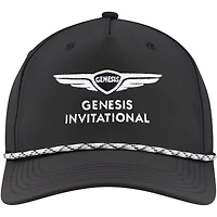 Casquette réglable noire Genesis Invitational Alto Rope Tech pour hommes