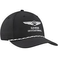 Casquette réglable noire Genesis Invitational Alto Rope Tech pour hommes