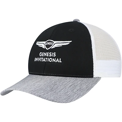 Men's Ahead  Black Genesis Invitational Brant Mesh Adjustable Hat