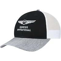 Men's Ahead  Black Genesis Invitational Brant Mesh Adjustable Hat