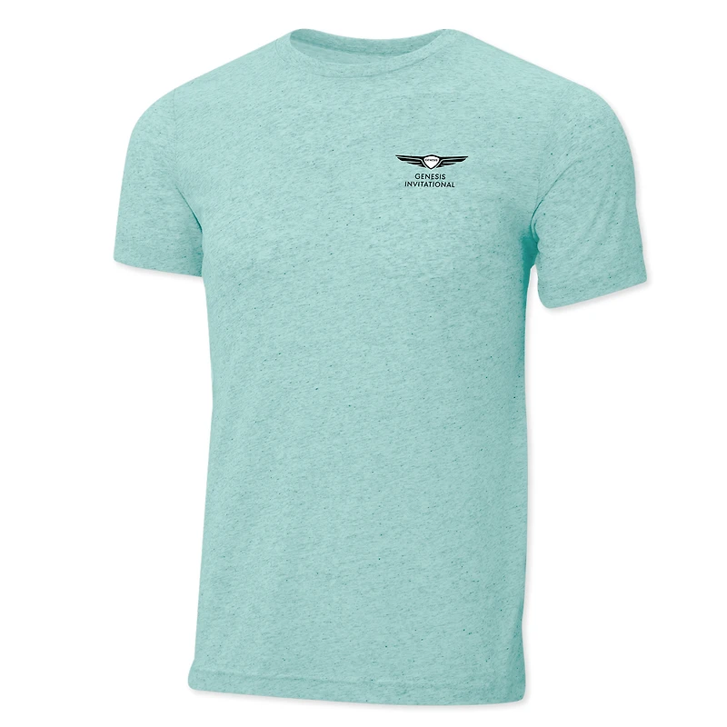 T-shirt Ahead Blue Genesis Invitational Instant Classic Tri-Blend pour homme