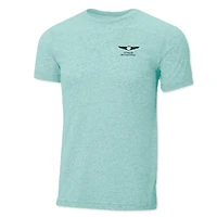 T-shirt Ahead Blue Genesis Invitational Instant Classic Tri-Blend pour homme