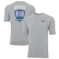 Men's Ahead Gray Genesis Invitational 100th Anniversary Pembroke T-Shirt