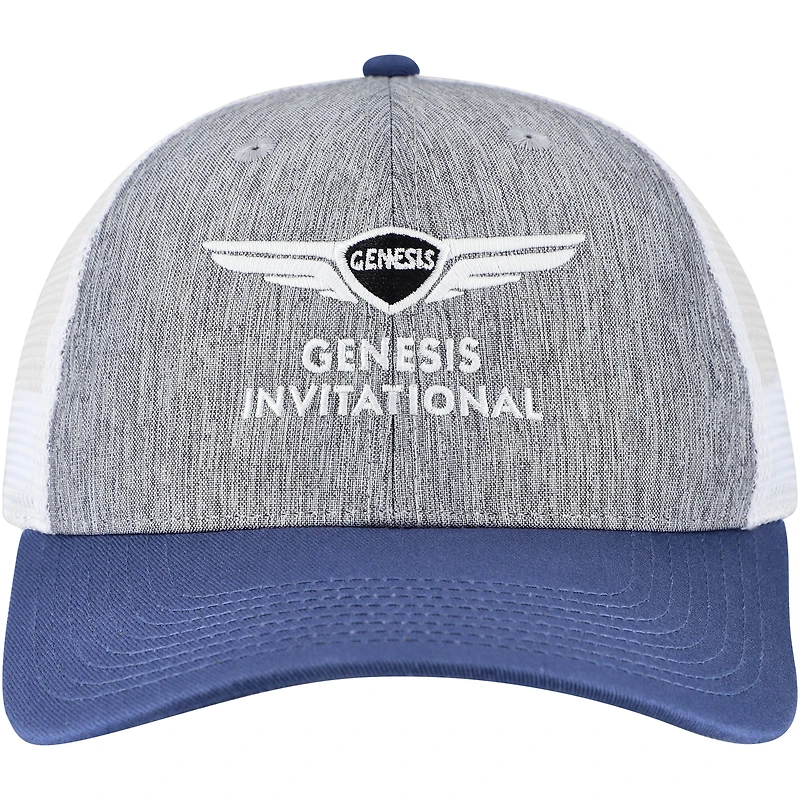 Men's Ahead  Gray Genesis Invitational Brant Mesh Adjustable Hat