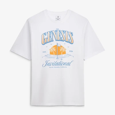 T-shirt Ahead White Genesis Invitational Chapman pour homme