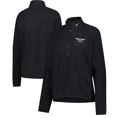 Women's Nike  Black Genesis Invitational Performance Victory Half-Zip Pullover