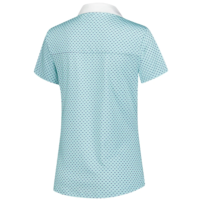 Women's Puma  Light Blue Genesis Invitational Morse MATTR Polo
