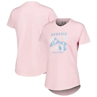 Women's Ahead Pink Genesis Invitational Aurora T-Shirt