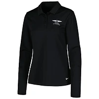 Polo de performance à manches longues Nike Genesis Invitational Victory pour femme noir