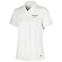Polo Nike Genesis Invitational Victory Performance blanc pour femme