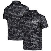 Youth FootJoy  Black Genesis Invitational Cloud Camo Polo