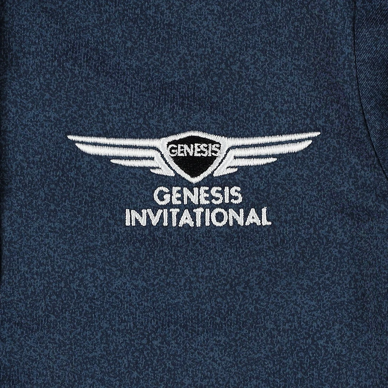 Polo bleu marine Genesis Invitational Speckle ProDry FootJoy pour jeunes