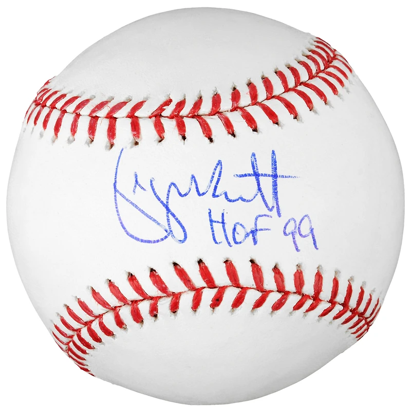 Ballon de baseball autographié par George Brett des Royals de Kansas City avec l'inscription HOF '99