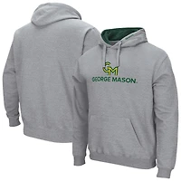 Sweat à capuche gris George Mason Patriots Arch & Logo 3.0 pour homme