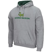 Sweat à capuche gris George Mason Patriots Arch & Logo 3.0 pour homme