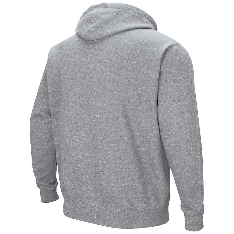Sweat à capuche gris George Mason Patriots Arch & Logo 3.0 pour homme