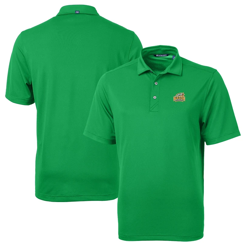 Polo George Mason Patriots Virtue Eco Pique recyclé pour homme, Cutter & Buck Kelly Green