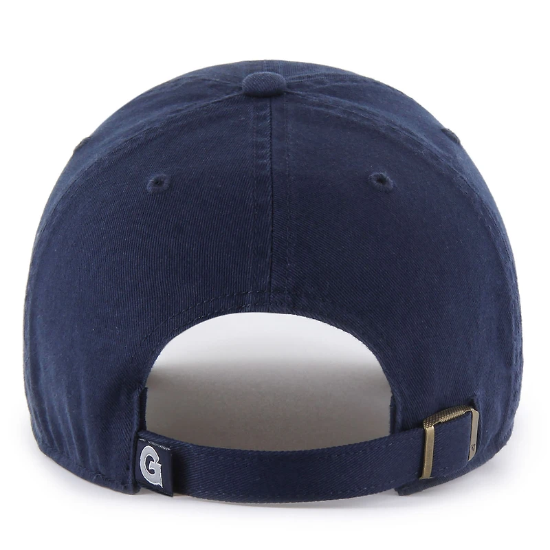 Men's '47 Navy Georgetown Hoyas Clean Up Adjustable Hat