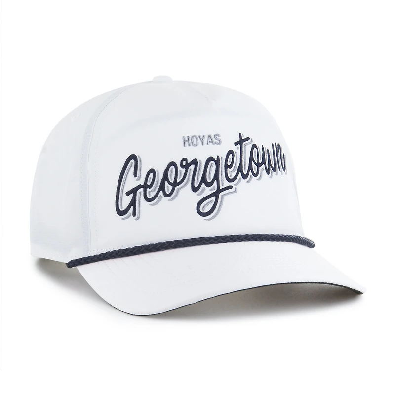 Casquette ajustable Fairway Hitch blanche Georgetown Hoyas '47 pour homme