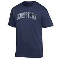 Men's Champion  Navy Georgetown Hoyas Basic Arch T-Shirt