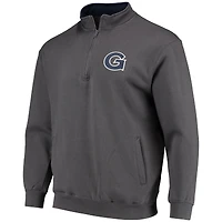 Veste Colosseum Charcoal Georgetown Hoyas Tortugas Logo Quarter-Zip pour homme
