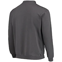 Veste Colosseum Charcoal Georgetown Hoyas Tortugas Logo Quarter-Zip pour homme