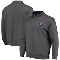 Veste Colosseum Charcoal Georgetown Hoyas Tortugas Logo Quarter-Zip pour homme