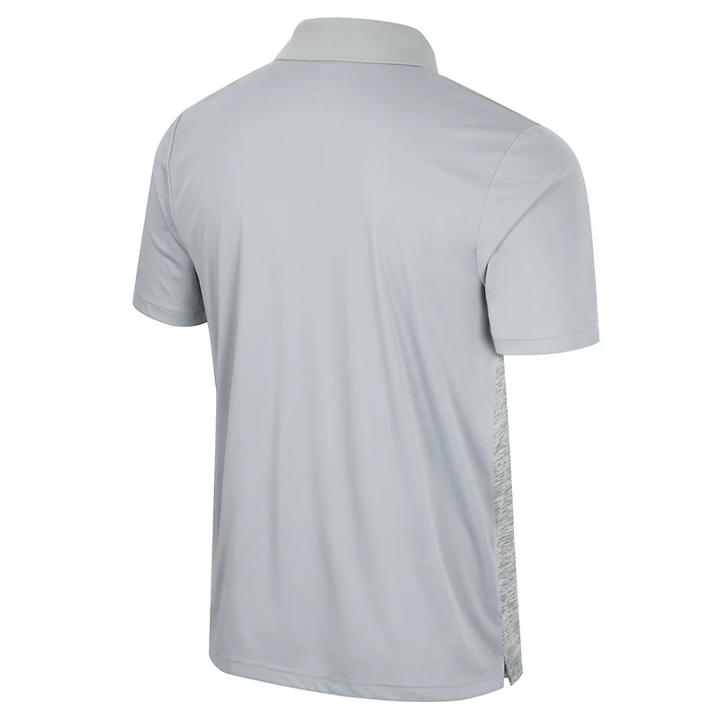 Men's Colosseum Gray Georgetown Hoyas Cybernetic Polo