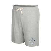 Men's Colosseum Heather Gray Georgetown Hoyas Love To Hear This Terry Shorts
