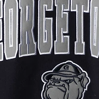 Colosseum Navy Georgetown Hoyas Arch & Logo Sweat à col ras du cou pour homme