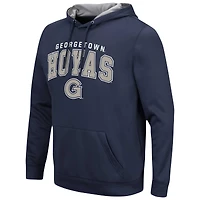 Pull à capuche Colosseum Navy Georgetown Hoyas Resistance pour hommes