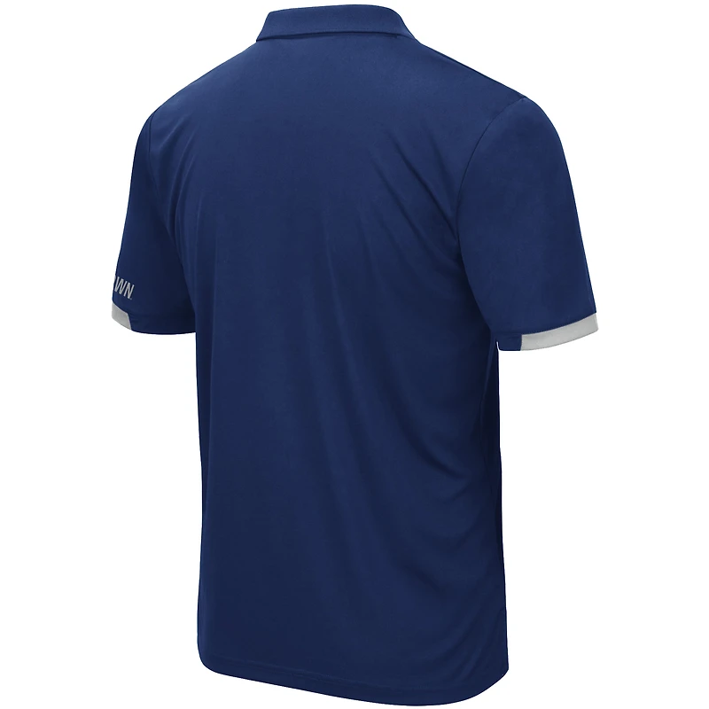 Polo léger Colosseum Navy Georgetown Hoyas Santry pour hommes