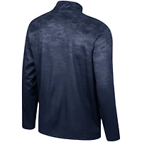 Men's Colosseum  Navy Georgetown Hoyas The Machine Half-Zip Jacket