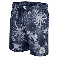 Colosseum Navy Georgetown Hoyas What Else is New Swim Shorts pour hommes
