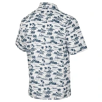 Colosseum pour homme blanc Georgetown Hoyas Spontaneous is Romantic Camp Chemise boutonnée
