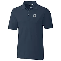 Men's Cutter & Buck Navy Georgetown Hoyas Big Tall College Vault Advantage DryTec Tri-Blend Polo