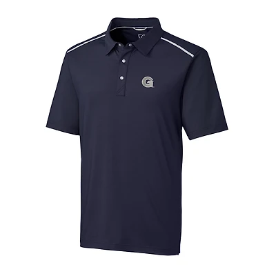 Men's Cutter & Buck Navy Georgetown Hoyas Fusion Polo