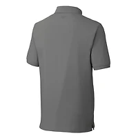 Men's Cutter & Buck Steel Georgetown Hoyas Vault Advantage Tri-Blend Pique Big Tall Polo